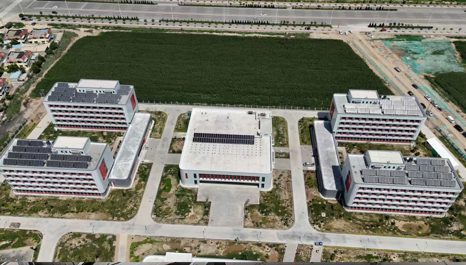 宁夏银川市阅海高级中学热水项目