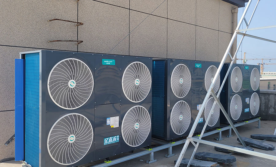 海城22000平制衣厂采暖制冷项目