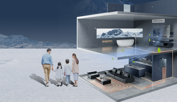 让家更温暖，别墅采暖设备认准空气能系统