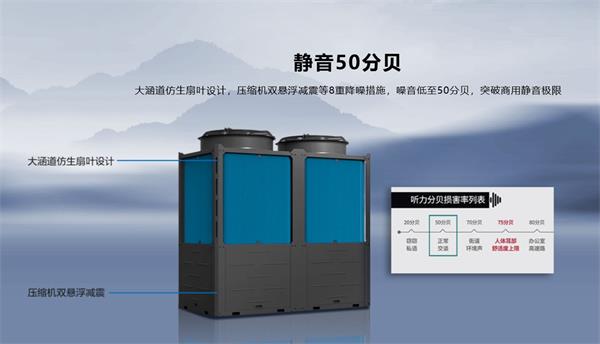 空气能热泵供暖设备，酒店冬季舒适性的关键所在