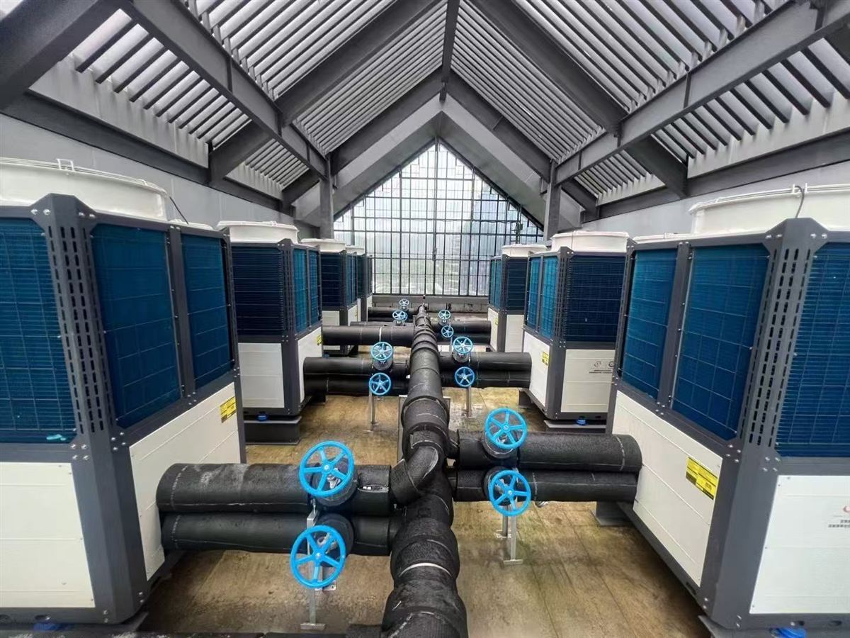 空气能热泵系统，适用于高端酒店的多种用途